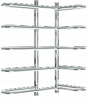 Полотенцесушитель Лесенка Л5 УГЛОВАЯ 500х600/200 1" 5 полок(нижний подвод) (TERMAX) ТЛ5-66020