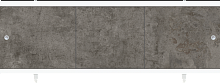 Экран п/в "Монолит-М" бетон коричневый 1,48