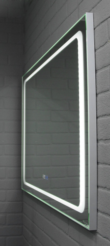 Зеркало Galaxy 100 alum с подсветкой и подогревом Sansa фото 3