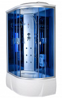 Душевая кабина Aquapulse 3306A R blue mirror, 120*80*220 (левая, в/п)