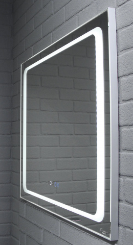 Зеркало Galaxy 80 alum с подсветкой и подогревом Sansa фото 3